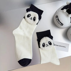 Pure Cotton Panda Socks