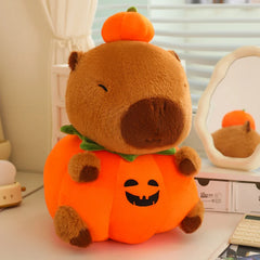 Pumpkin Capybara Plush