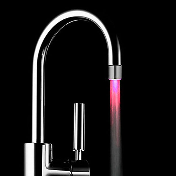 LED Colorful Glow Faucet Light