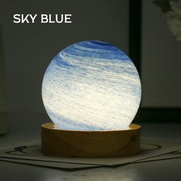 Galaxy Moon Lamp