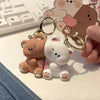 Magnetic Bear Keychain