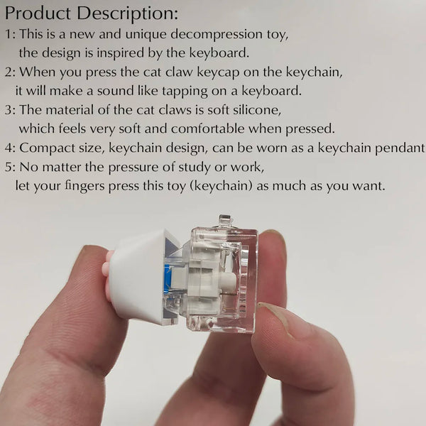 Fidget Cat Paw KeyCap
