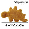 Dino Chicken Nugget Pillow