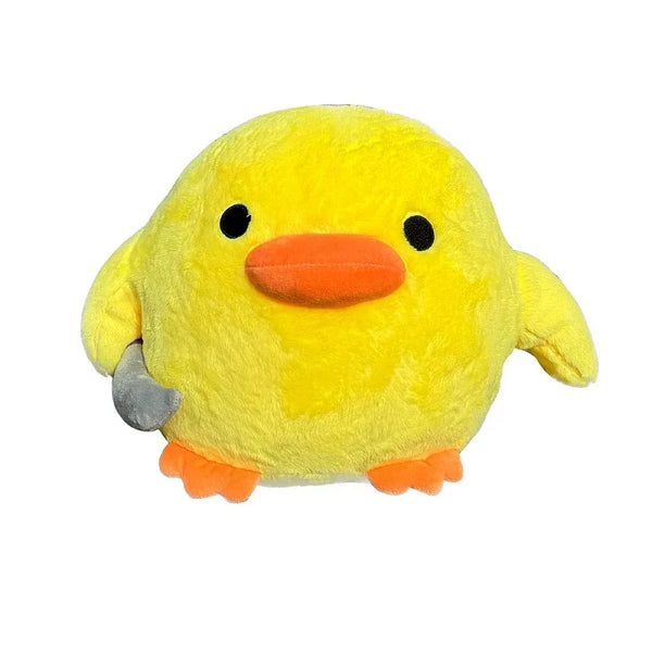 Little Yellow Duck With Knife Plush