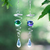 Spiral Chimes Crystal Glass Ball