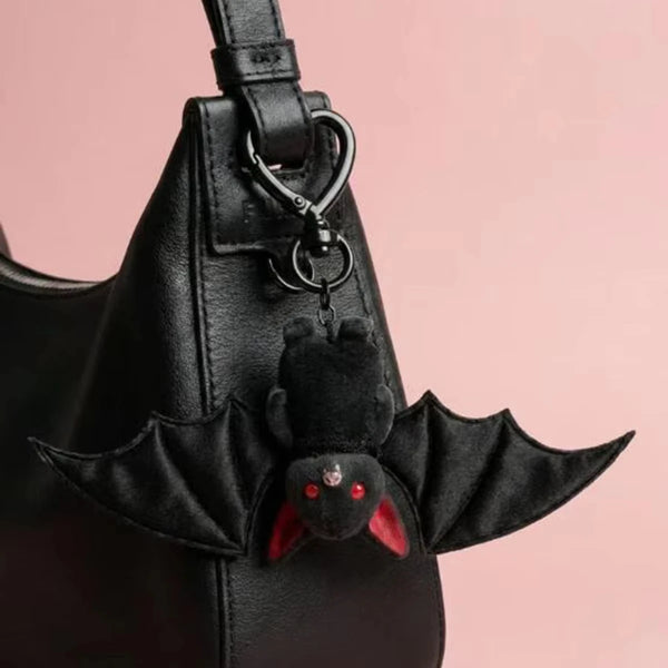 Bat Charm Plush Chain