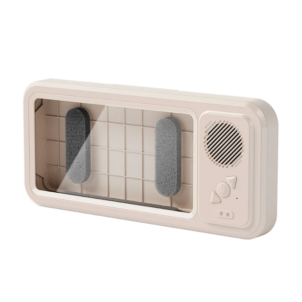 Shower Phone Holder with Bluetooth Speaker