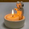 Cat Candle Holder (BLOWOUT SALE)