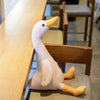Sitting Fluffy Duck Plush
