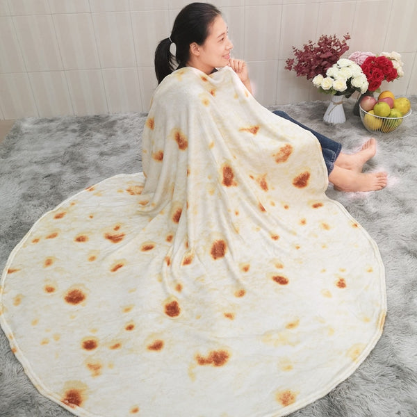 Soft Burrito Throw Blanket
