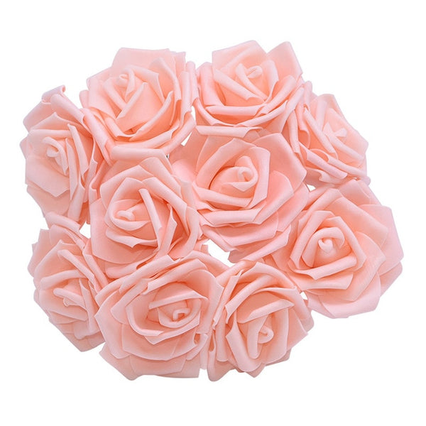 Artificial PE Foam Rose Flowers