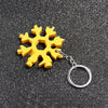 Portable 18 In 1 Mini Snowflake Multi Pocket Tool