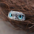 Silver Owl Ring