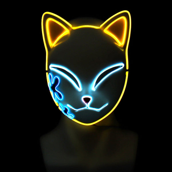 Anime Cosplay LED Mask