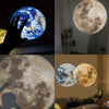 Earth Moon 360° Projection Lamp