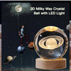 Luminous 3D Glowing Crystal Globe